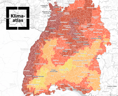 Klimaatlas BW ist online